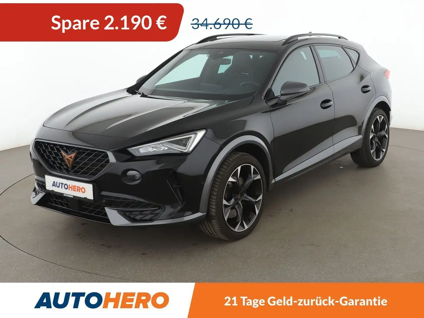 CUPRA Formentor 2.0 TSI VZ 4Drive Aut. *PANO*ACC*CAM*SHZ*LED*PDC* Schwarz - 1