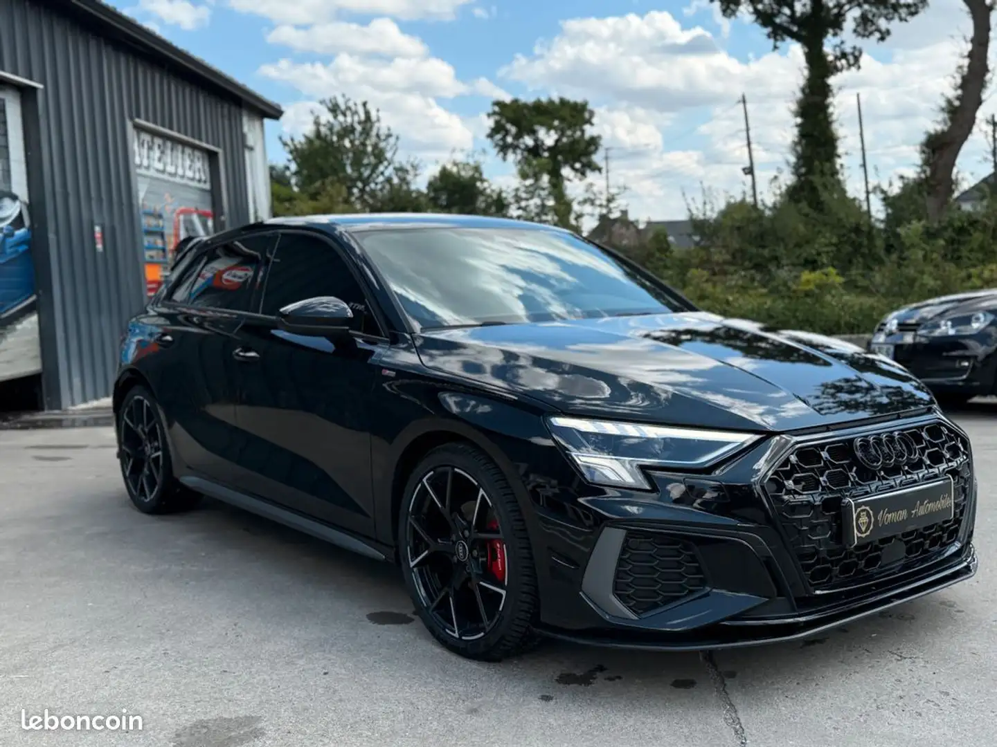 Audi S3 a3 8y s line- 35 tfsi 150 ch kit rs3 garantie 12 m Noir - 2