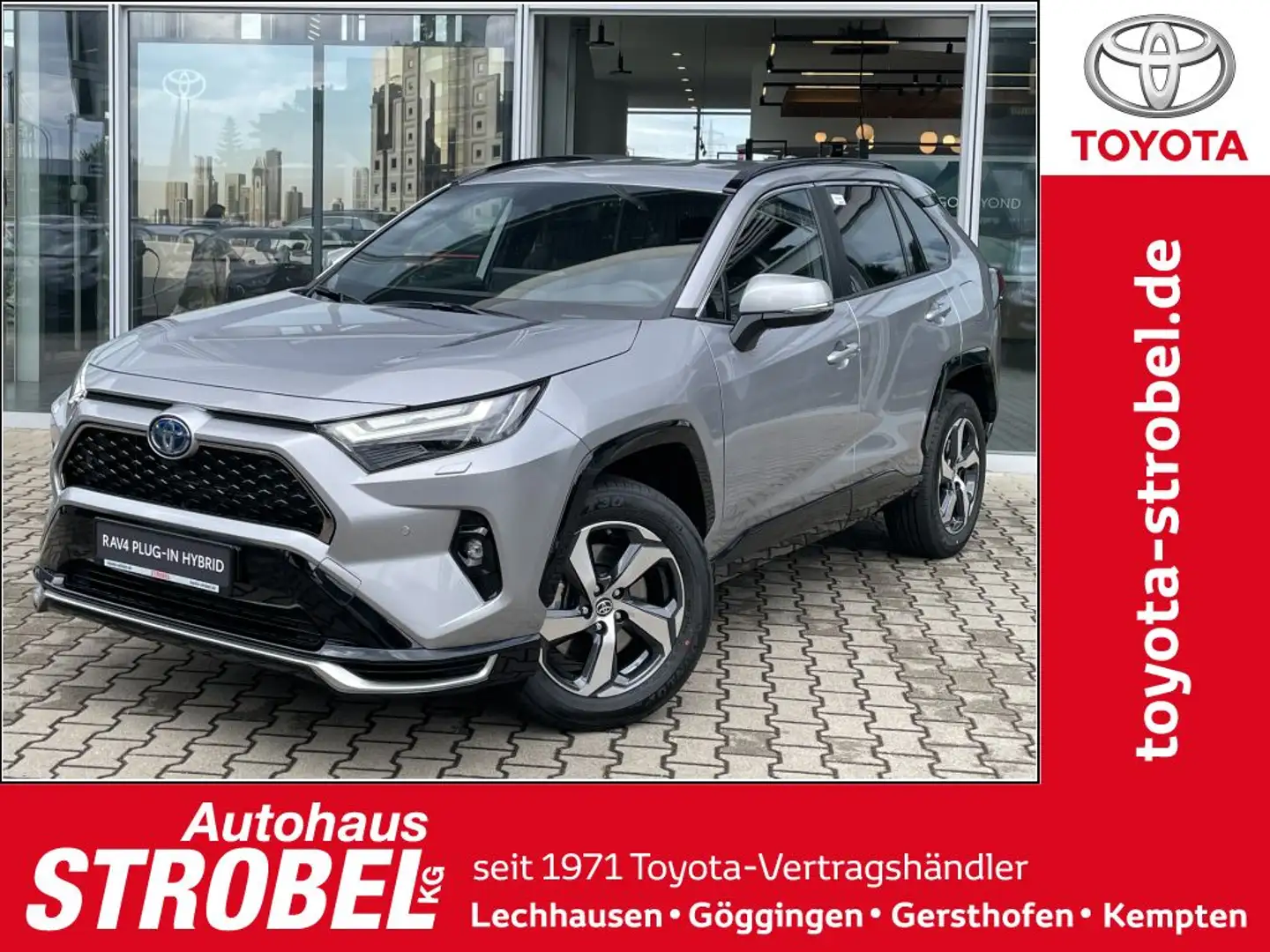 Toyota RAV 4 Plug-in-Hybrid Teamplayer Silber - 1
