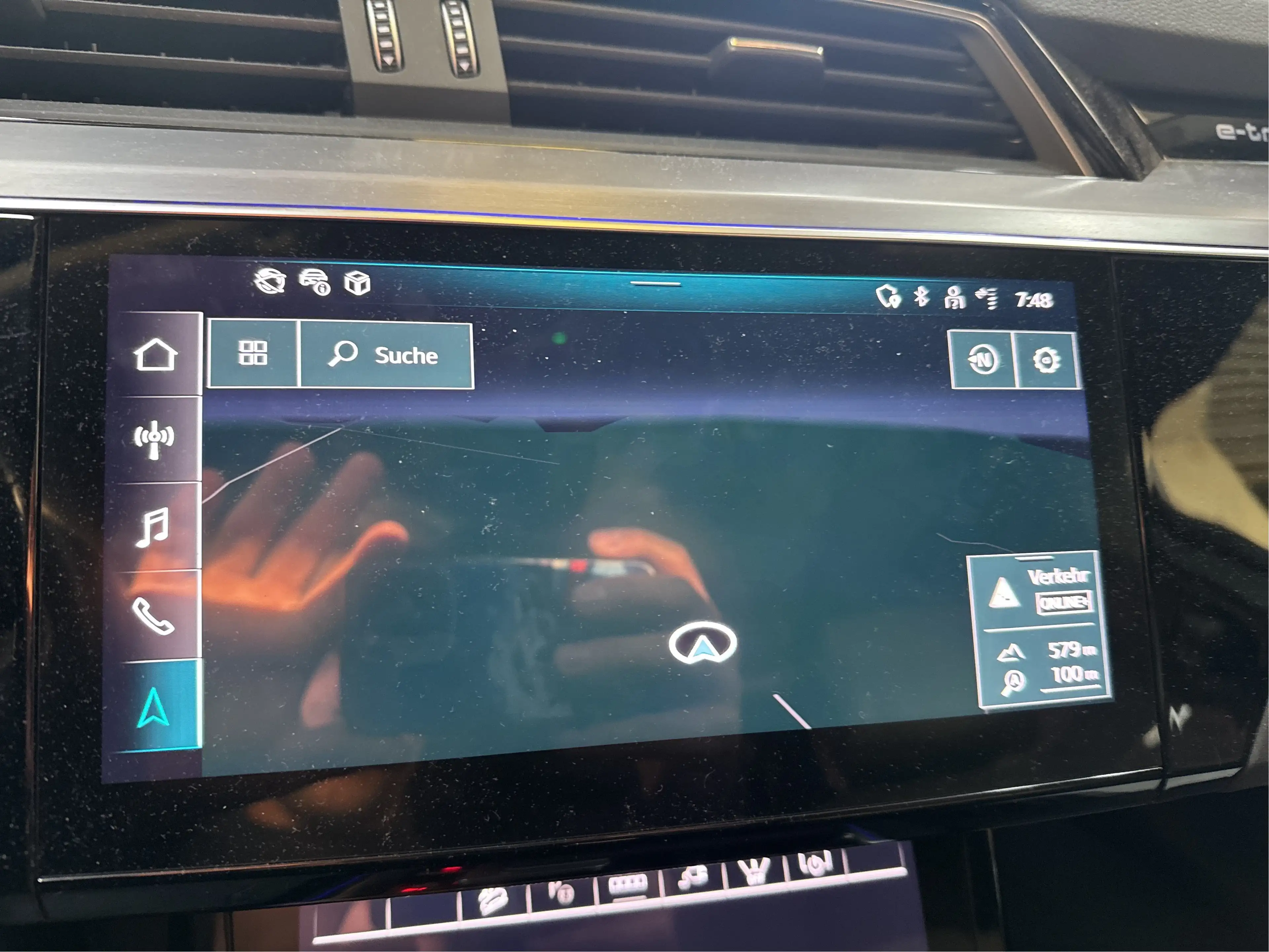 Audi Q8 e-tron 55 quattro S line AHK/MATRIX/LEDER/114kWh — photo 7