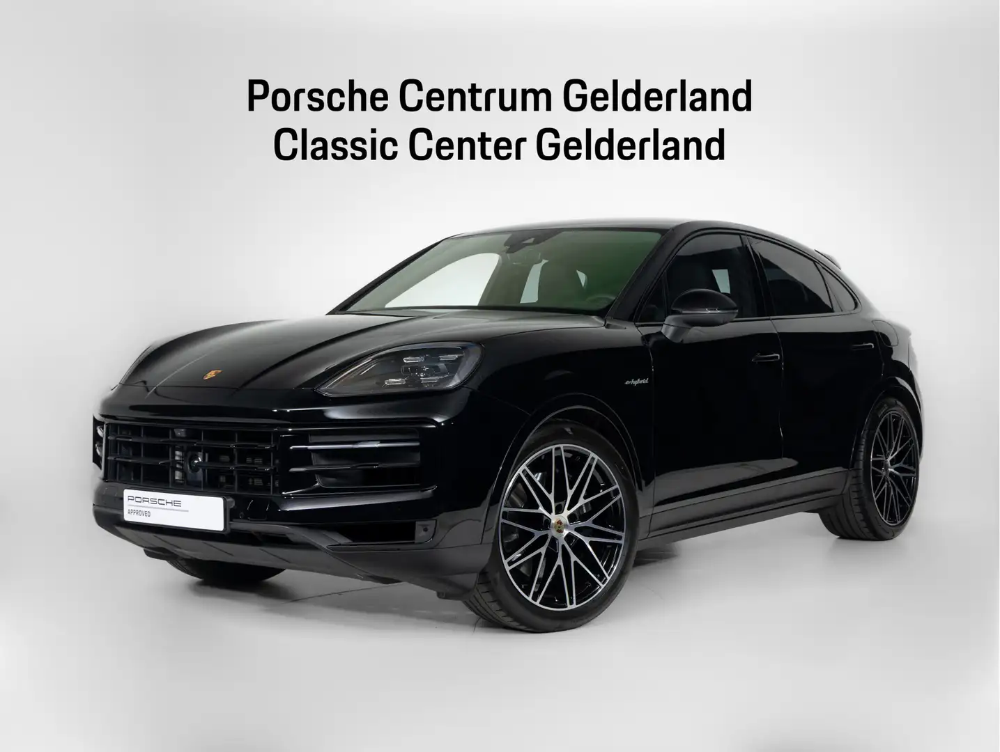 Porsche Cayenne E-Hybrid Coupé Zwart - 1