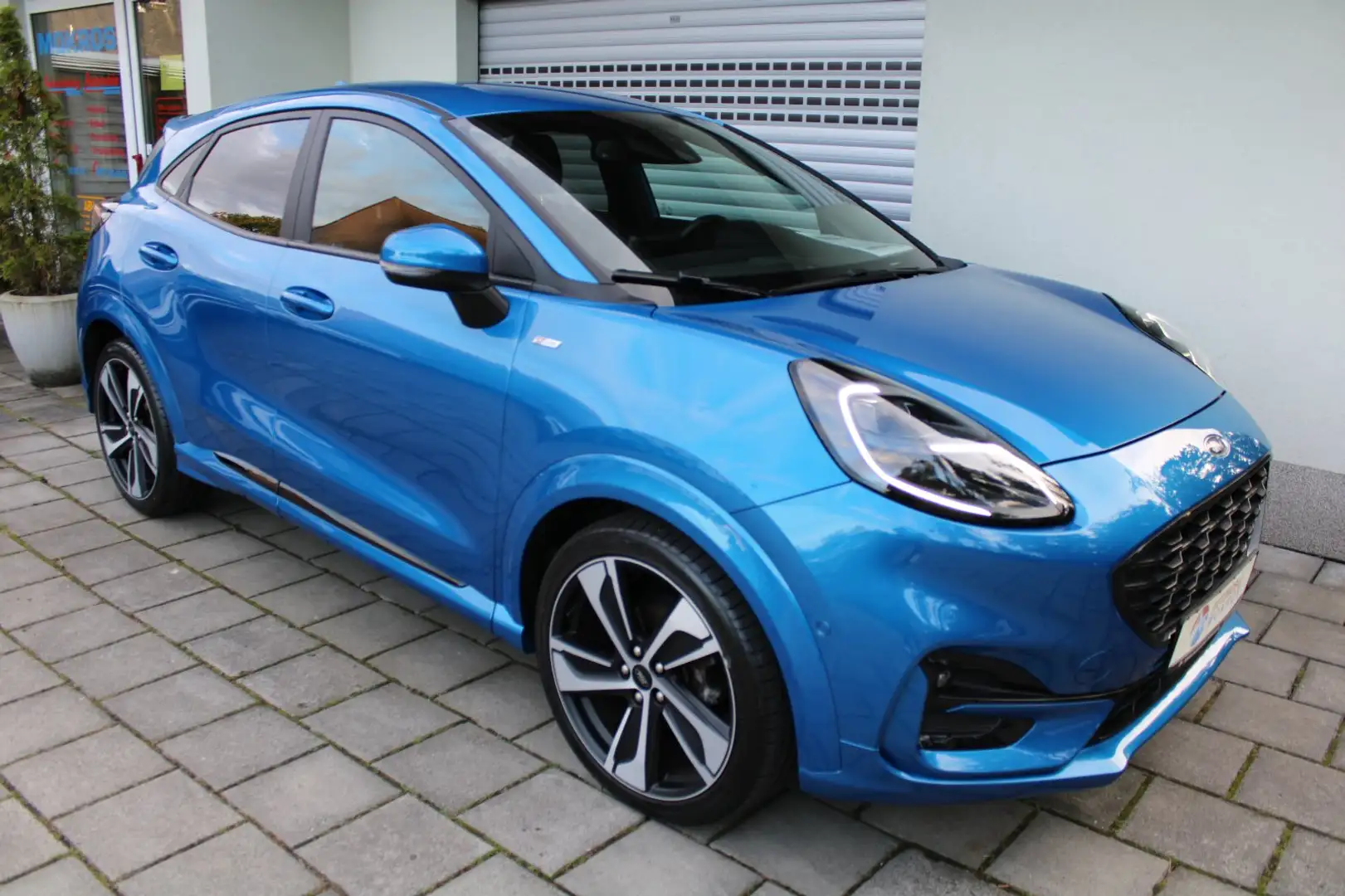 Ford Puma 1.0 EcoBoost Hybrid ST-Line X LED Navi Leder ACC R Blau - 1