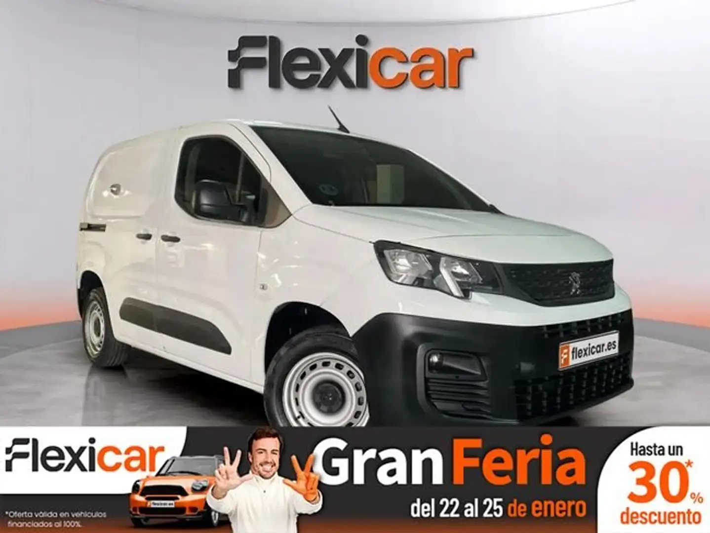 Peugeot Partner 102 CV Blanc - 1