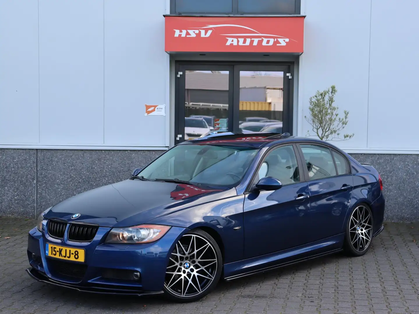 BMW 325 3-serie 325i cruise LEER memory xenon Bleu - 1