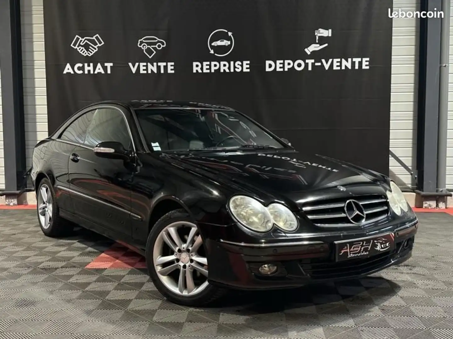 Mercedes-Benz CLK Classe 220 CDI Avantgarde BA Noir - 2
