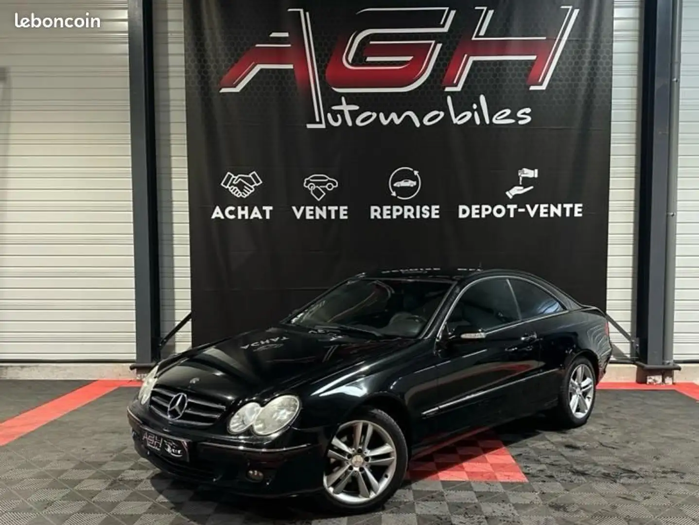 Mercedes-Benz CLK Classe 220 CDI Avantgarde BA Noir - 1