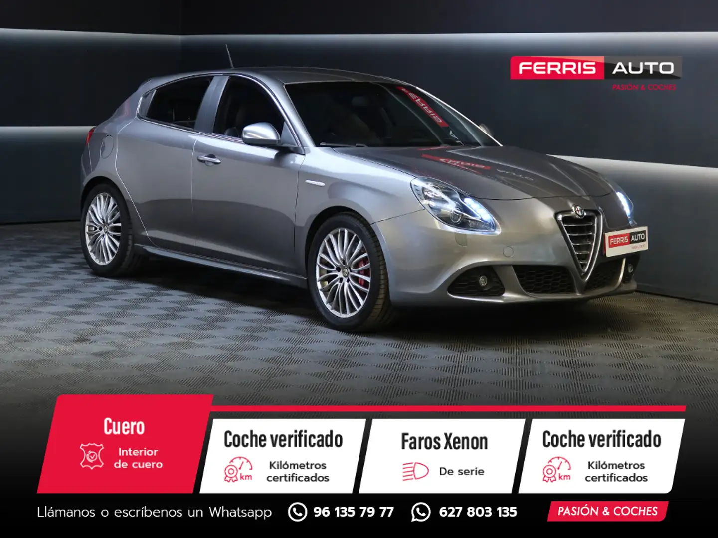 Alfa Romeo Giulietta 1.7 TBi Quadrifoglio Verde Gris - 1