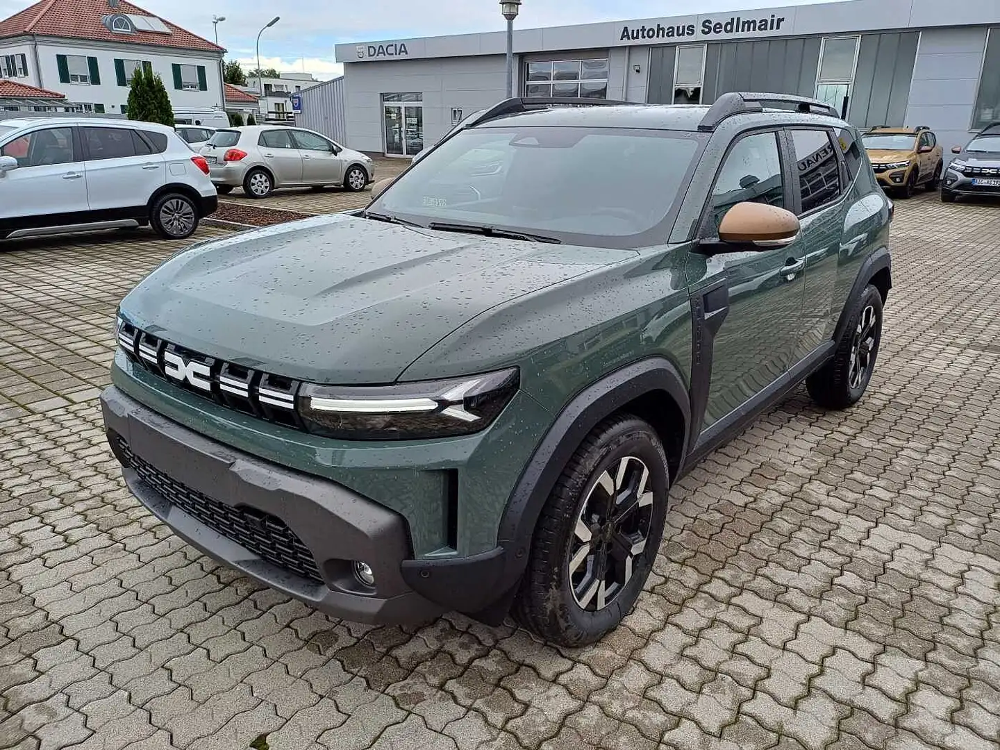 Dacia Duster 140 Extreme Hybrid/WINTER/TECHNIK/CITY-PAKET Groen - 1