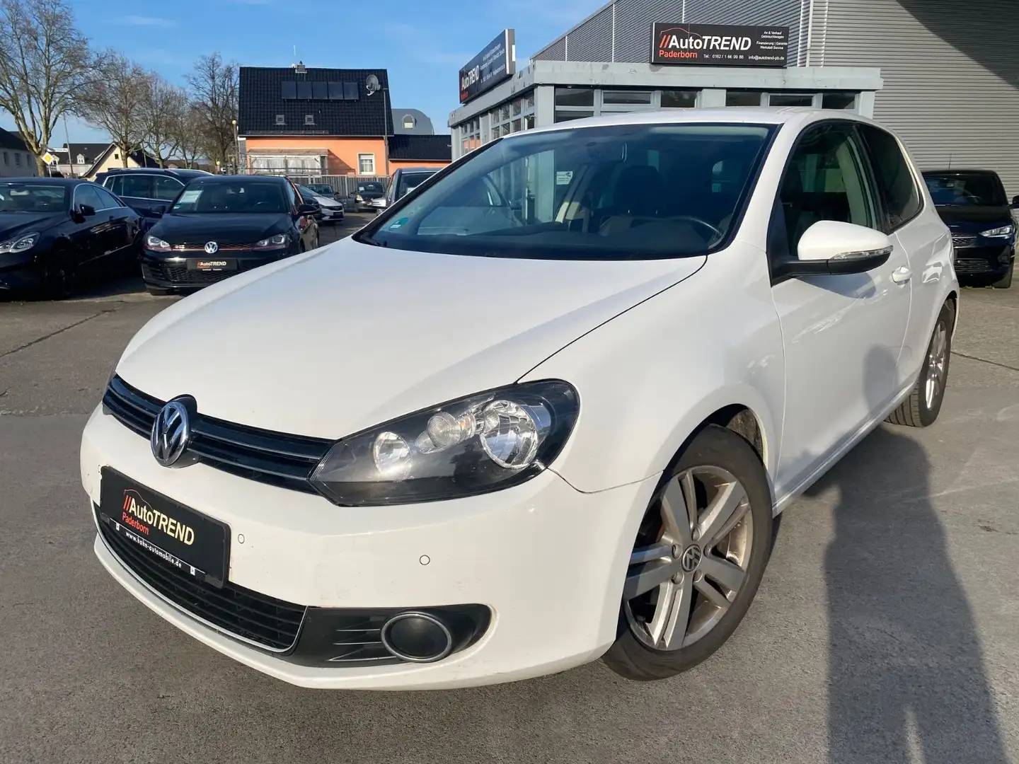 Volkswagen Golf VI Comfortline Blanc - 1
