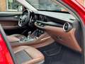 Alfa Romeo Stelvio 2.2 JTD BOITE-AUTO NAVI-CAMERA RADAR CRUISE  CUIR Red - thumbnail 8