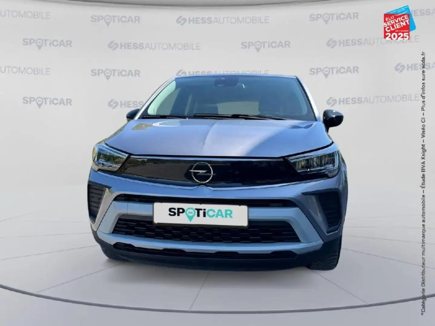 Opel Crossland 1.2 Turbo 110ch Elegance Business GPS Camera Carplay Gris - 2