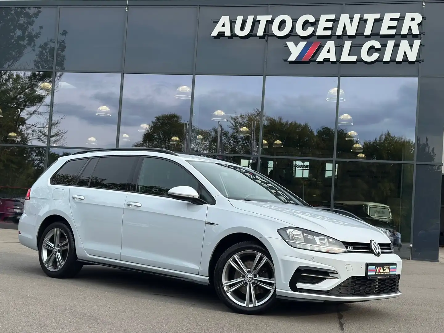 Volkswagen Golf 2.0 TDI Variant 3 x R-Line 2.HA/LEDER/ACC Blanc - 1