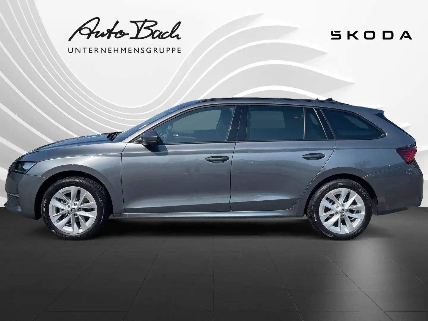 Skoda Octavia Combi 2.0TDI Selection DSG LED GRA EPH Grau - 2