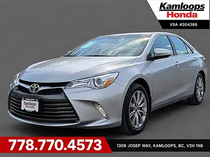 Silver 2017 Toyota Camry Sedan Front-Wheel Drive Automatic