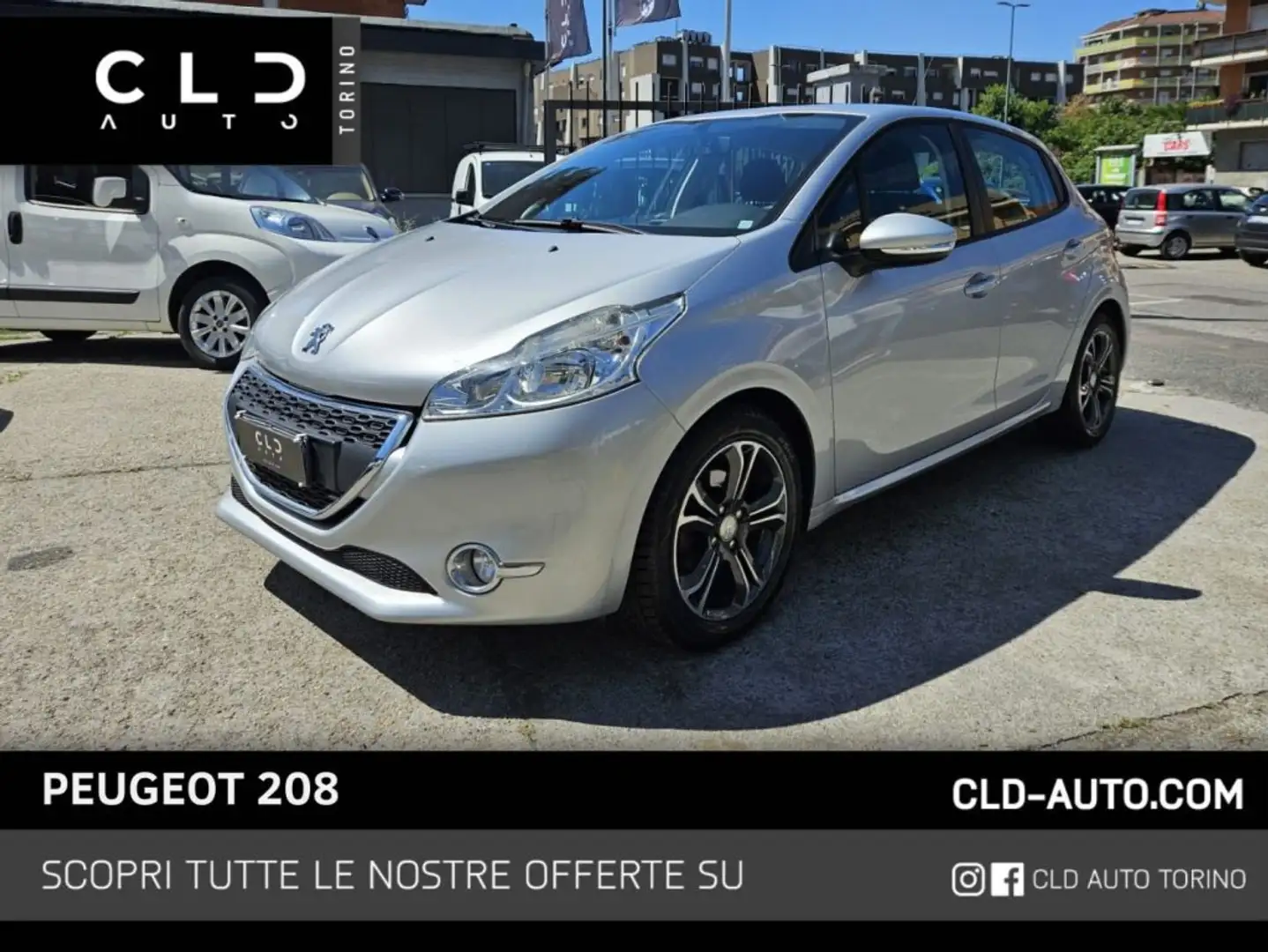 Peugeot 208 1.4 8V HDi 68CV 5p. Grau - 1