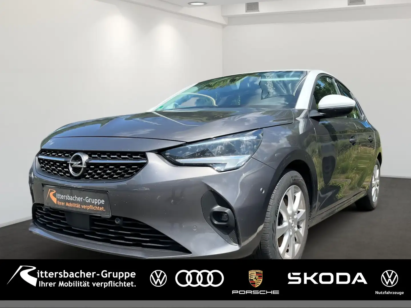 Opel Corsa 1,2 Turbo Elegance LED RFK TechnologiePake Gris - 1