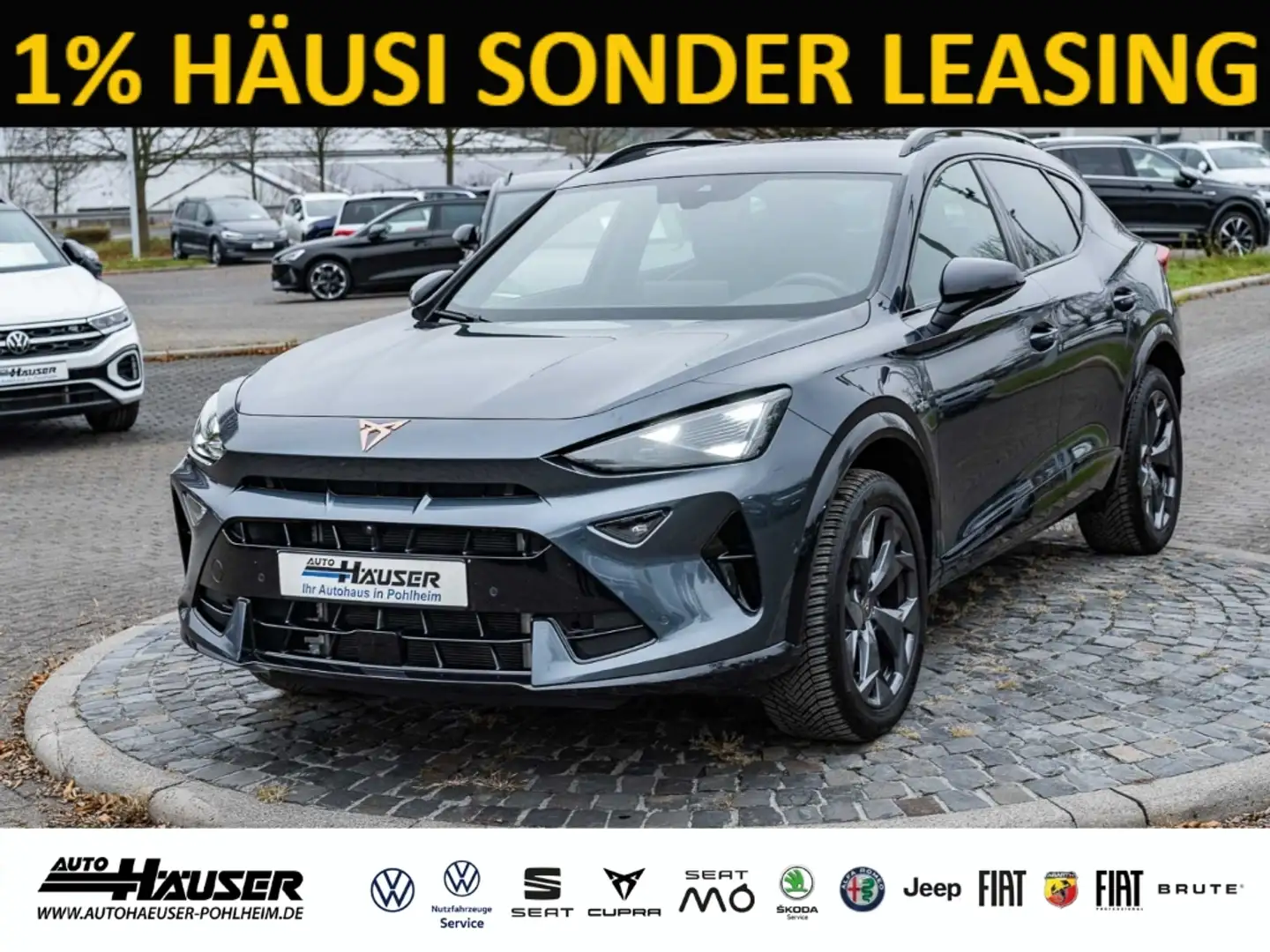 CUPRA Formentor 1.5 eTSI DSG EL. HECKKL. AREA-VIEW NAVI PARK ACC L Grau - 1