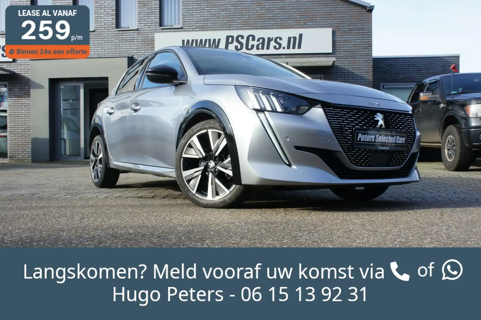 Peugeot 208 1.2 PureTech GT-Line Ambiente|Navi|I-Cockpit Grijs - 1