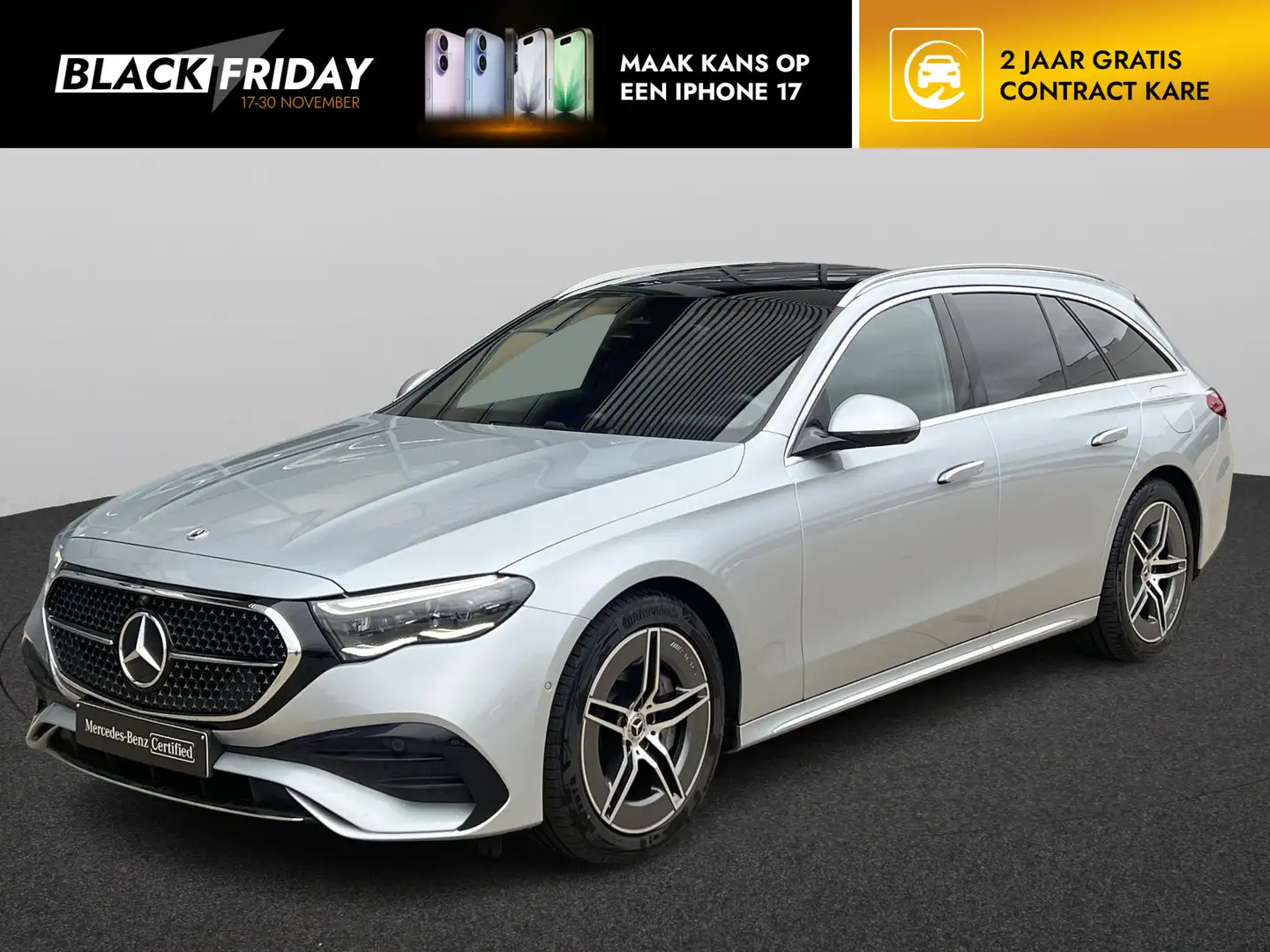 Mercedes-Benz E 300 de 4M AMG/Pano/Hyperscreen Argent - 1