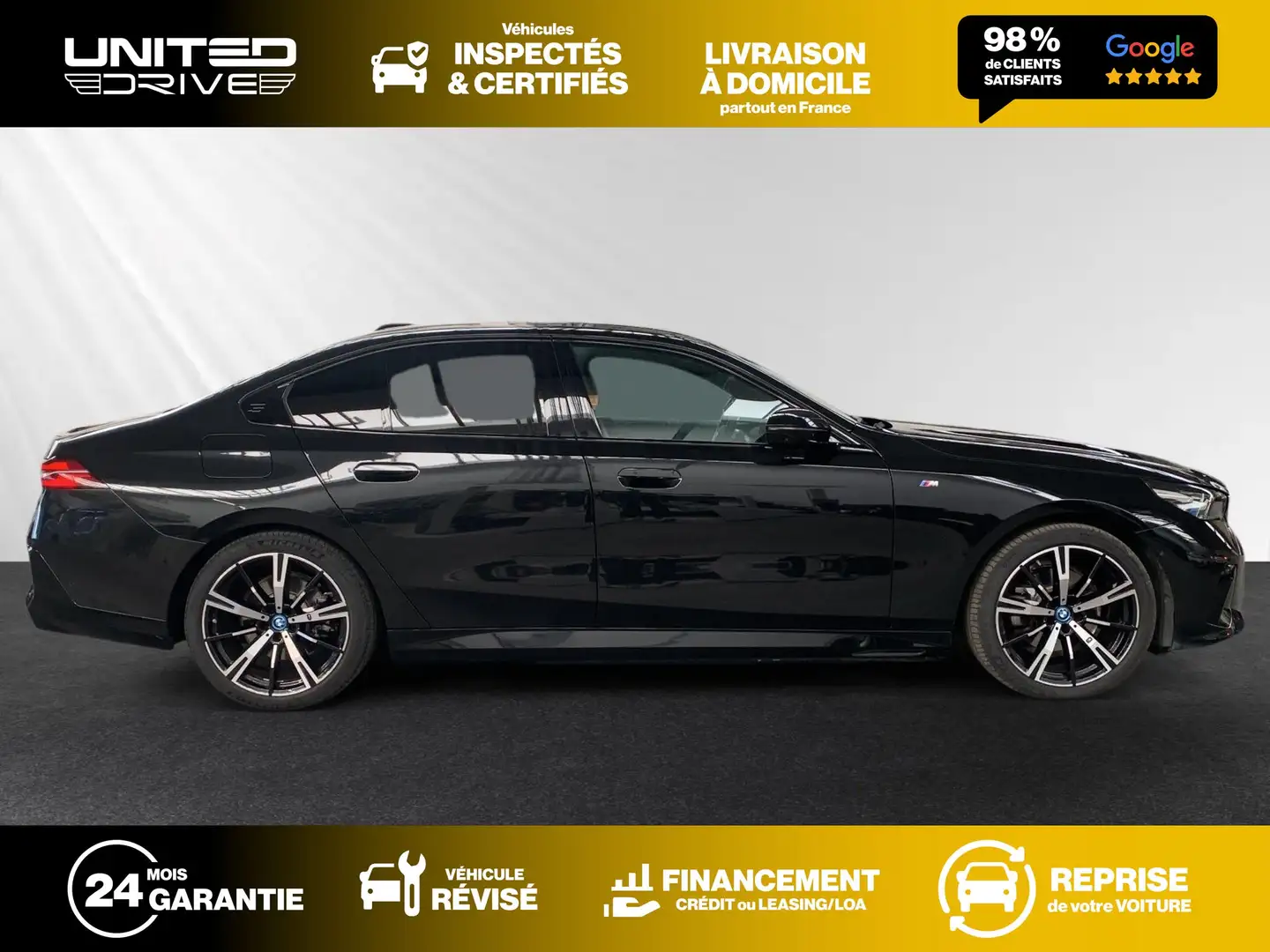 BMW 530 e M Sport 299CV Noir - 2