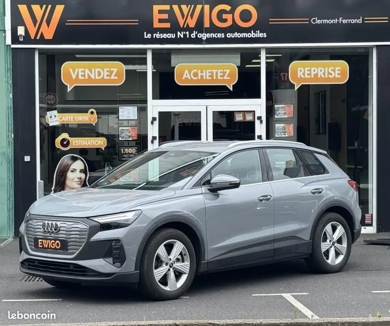 Audi Q4 e-tron 40 ELECTRIC 205CH 82KWH BVA ENTRETIEN CONSTRUCTEUR Gris - 1