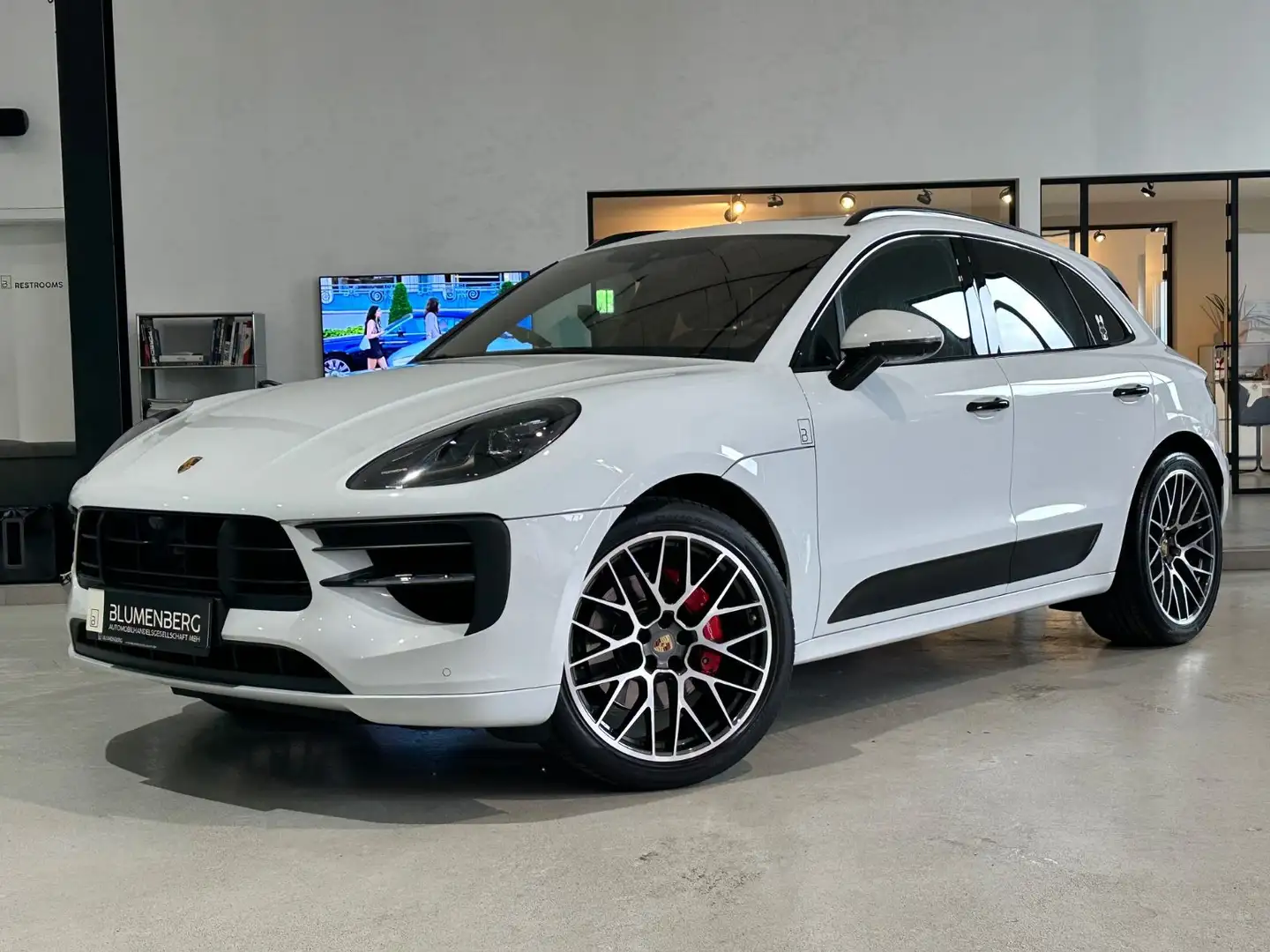 Porsche Macan GTS *Pano,BOSE,ACC,360°,Luft,Chrono* Blanc - 1