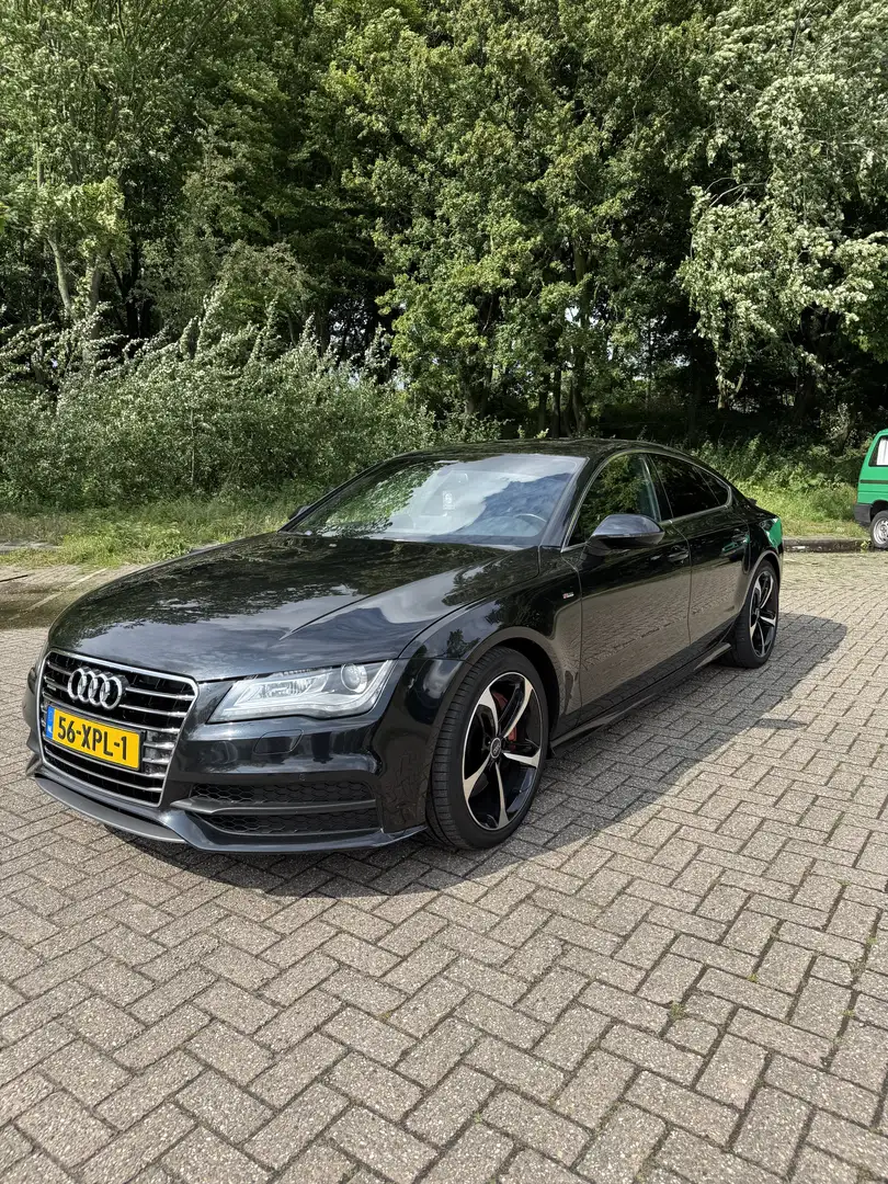 Audi A7 3.0 TDI q. S edition Zwart - 1