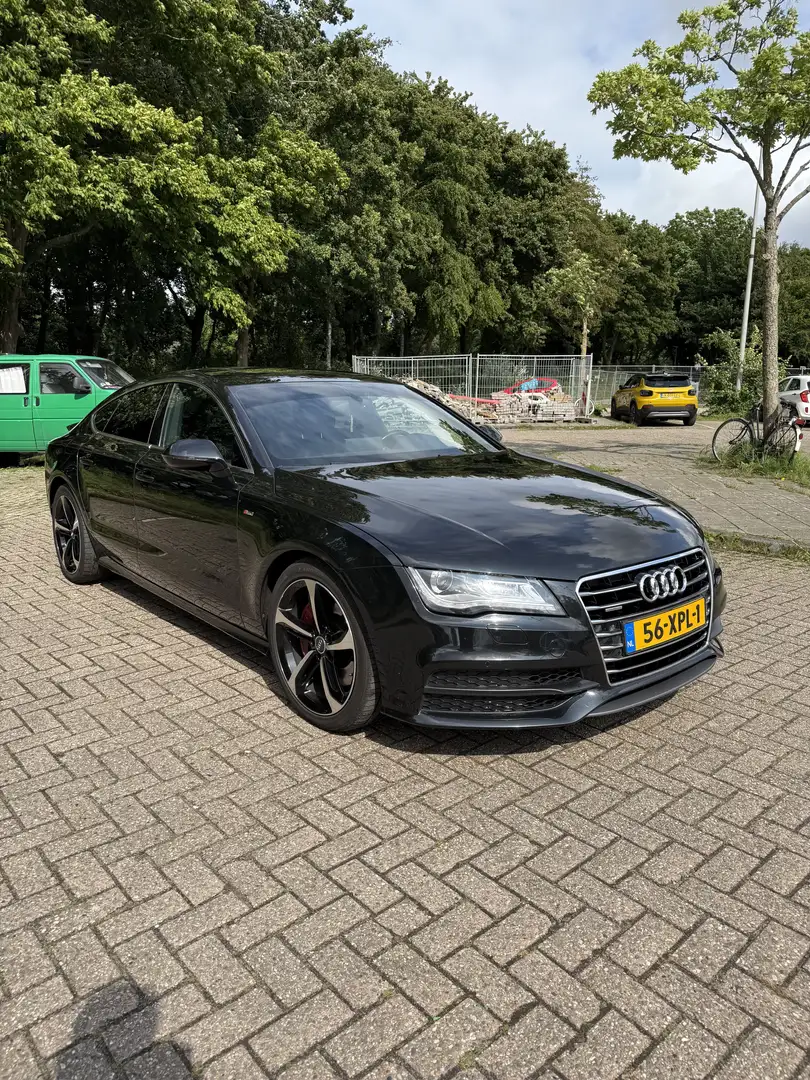 Audi A7 3.0 TDI q. S edition Zwart - 2