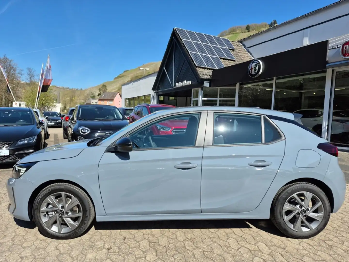 Opel Corsa F 1.2 Turbo Voll-LED CarPlay SHZ Temp Klima Grau - 2