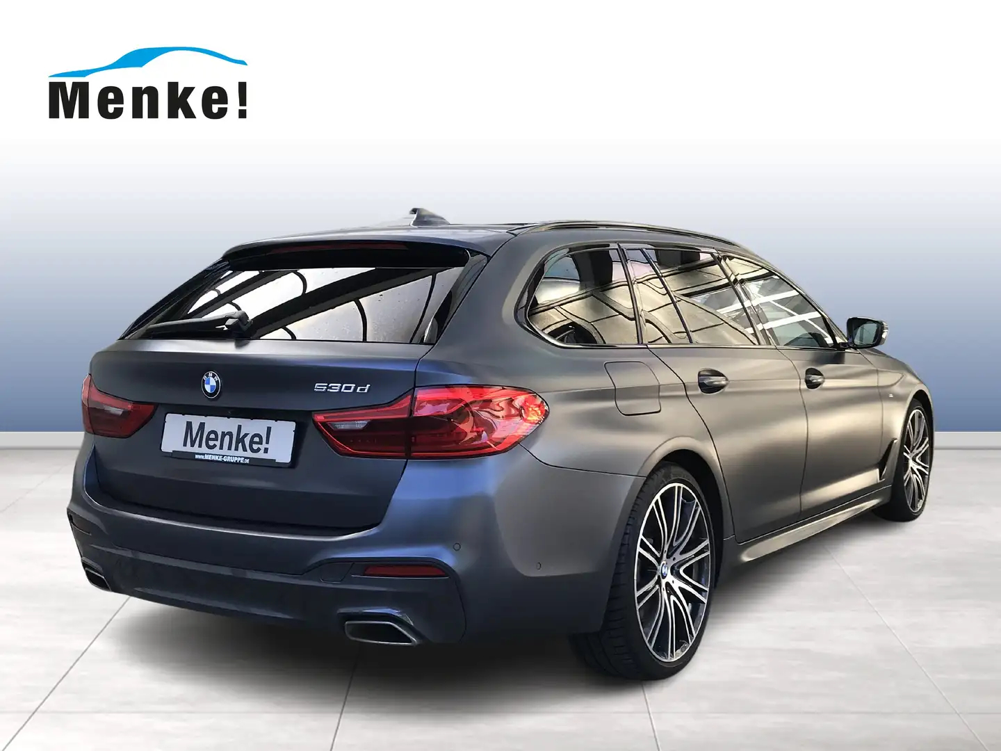 BMW 530 d NaviProf Leder HK M Sport P-Dach Gris - 2