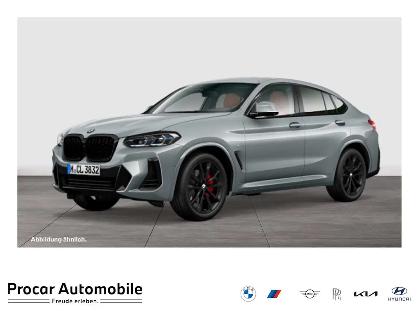 BMW X4 xDrive30i M Sport RFK NAVI LED DAB Grau - 1