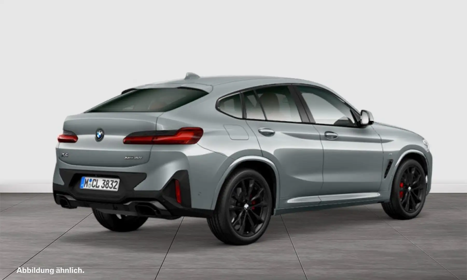 BMW X4 xDrive30i M Sport RFK NAVI LED DAB Grau - 2