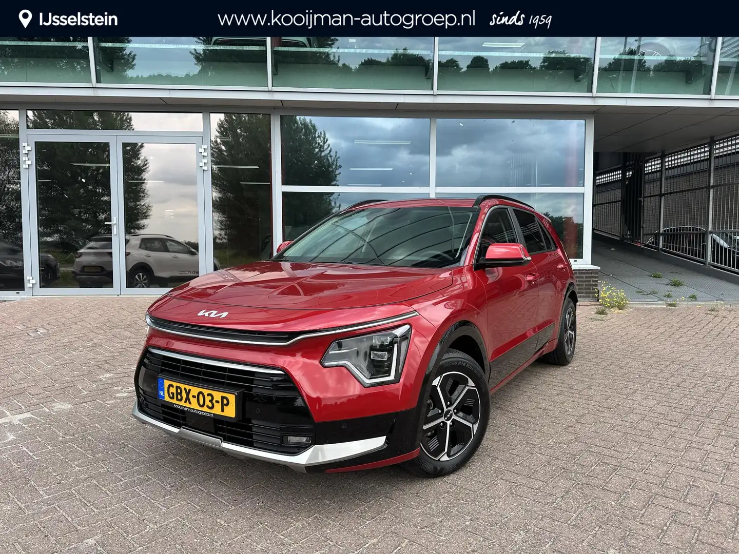 Kia Niro 1.6 GDi Hybrid DynamicPlusLine Stoel + Stuurverwar Rouge - 1