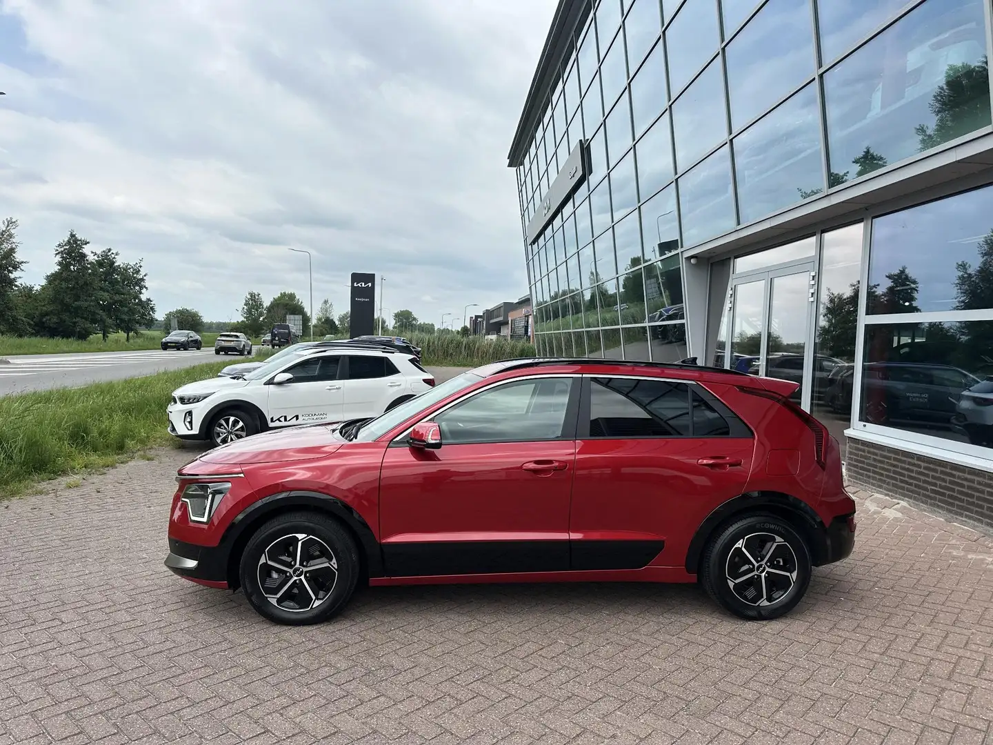 Kia Niro 1.6 GDi Hybrid DynamicPlusLine Stoel + Stuurverwar Rouge - 2
