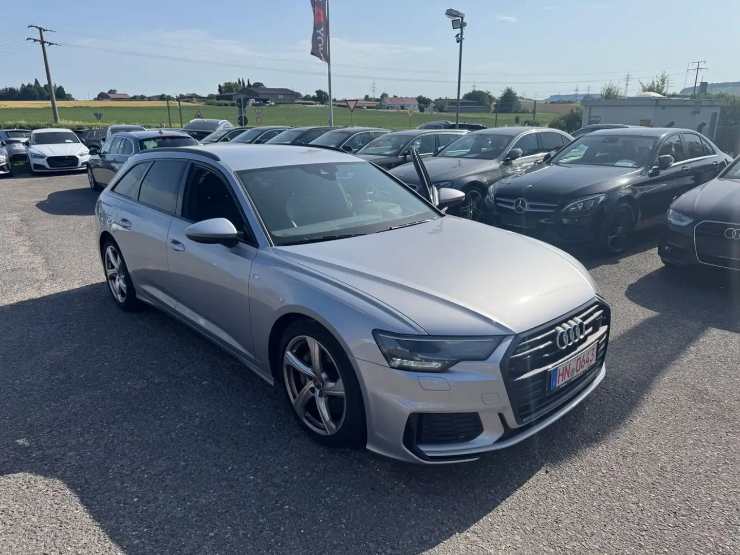 Audi A6 Avant 45 TDI Quattro S-Line ACC Head Keyless Zilver - 1