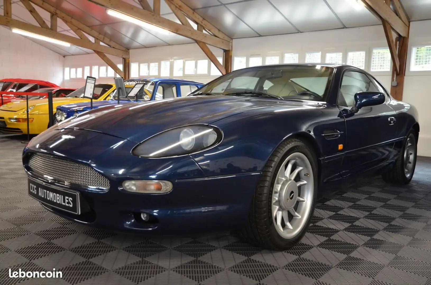Aston Martin DB7 boite mécanique Blau - 1