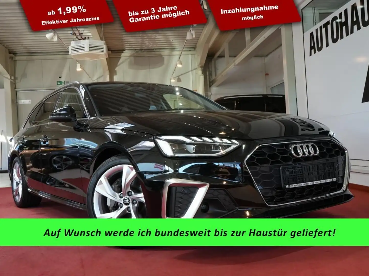 Audi A4 Avant 40 TFSI S line*MATRIX*Navi*Virtual* Noir - 1