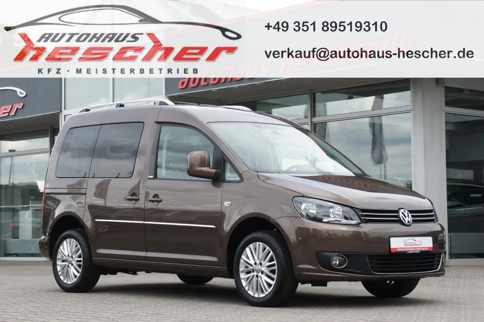 Volkswagen Caddy Kombi 1.2 TSI Cup *KLIMA*TEMPOMAT*PDC*AHK* Marrón - 1
