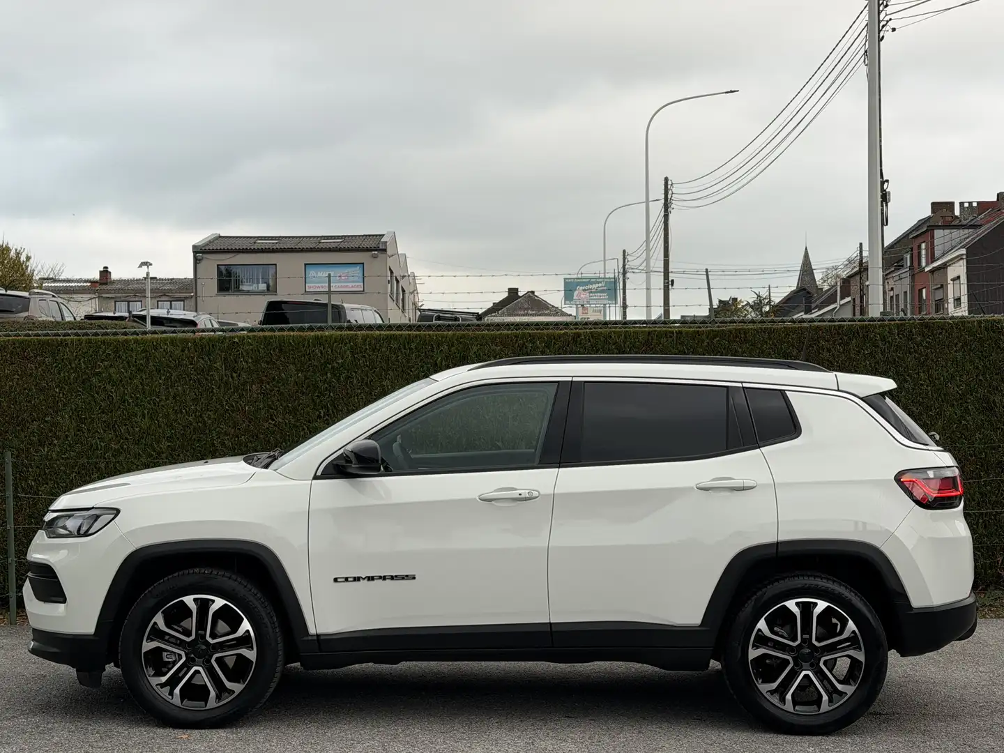 Jeep Compass 1.5 Hybrid 130 Cv Limited - Automatique ! Blanc - 2