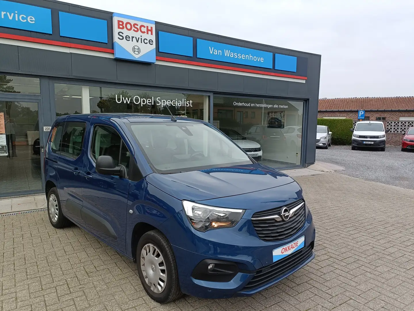 Opel Combo Life Combo Life 1.2 Turbo AUTOMAAT nav cam **OVERNAME** Blauw - 1