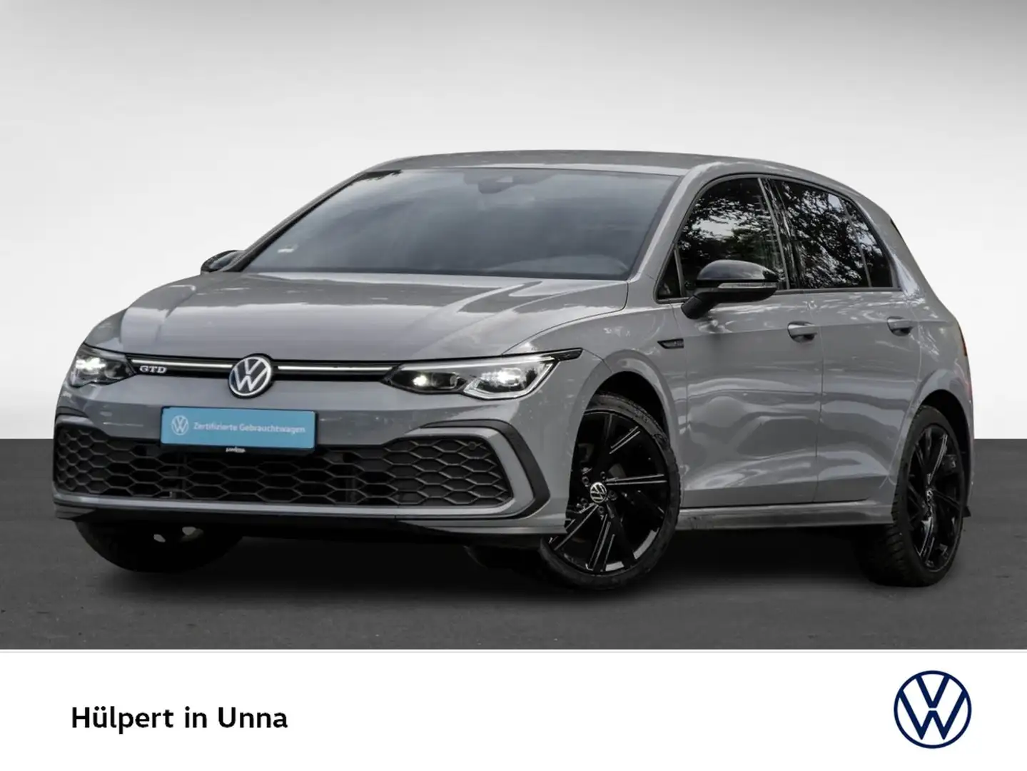 Volkswagen Golf VIII 2.0 GTD ALU CARPLAY BLACK STYLE Gris - 1