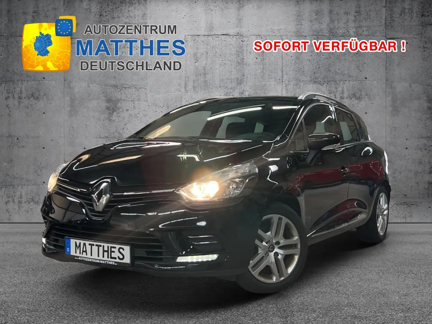 Renault Clio Grandtour Limited :SOFORT+ Klima+ Radio+ Blueto... Чорний - 1