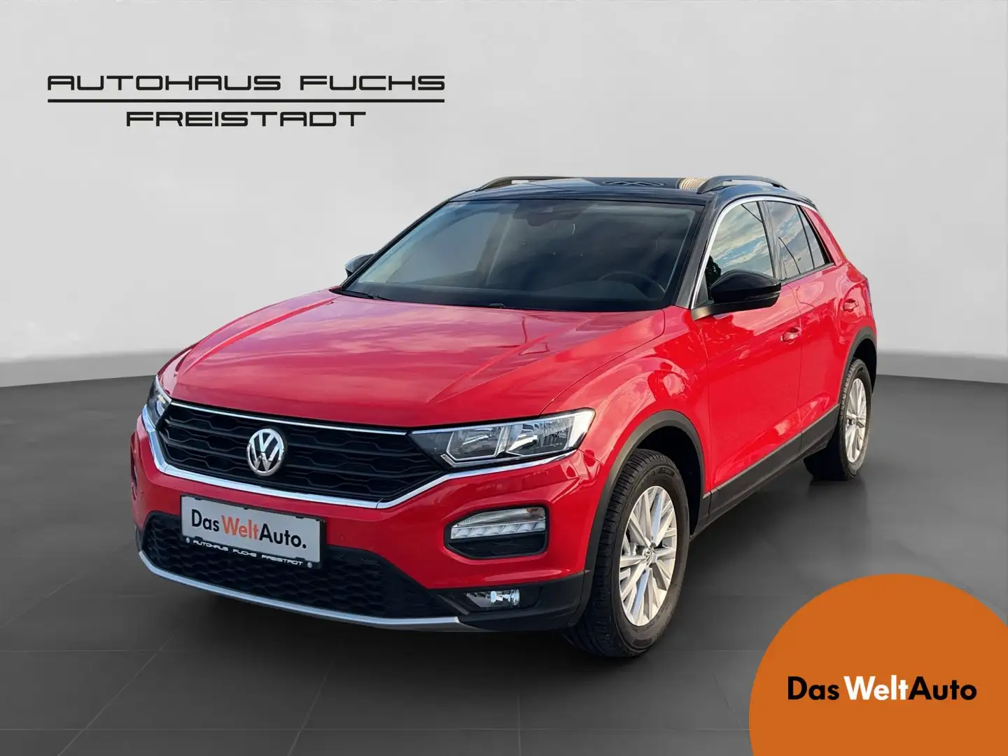 Volkswagen T-Roc Design TSI ACT DSG Rood - 1