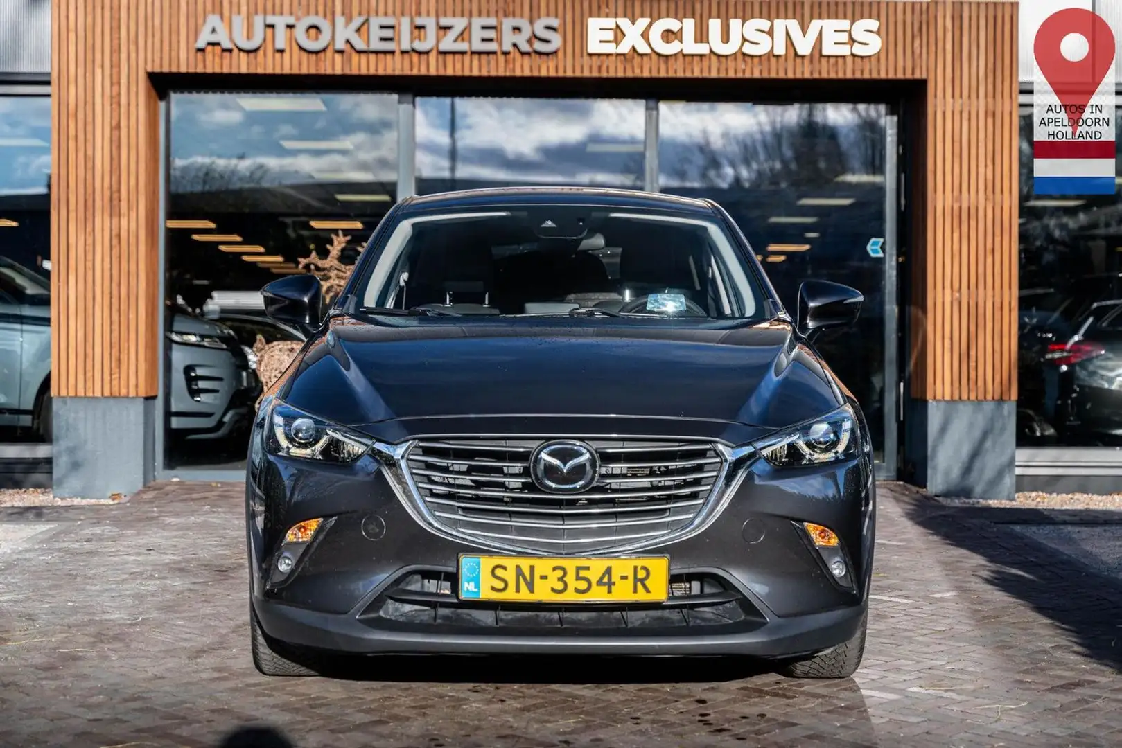 Mazda CX-3 2.0 SkyActiv-G 120 GT-M leder sitzheizung N Grau - 2