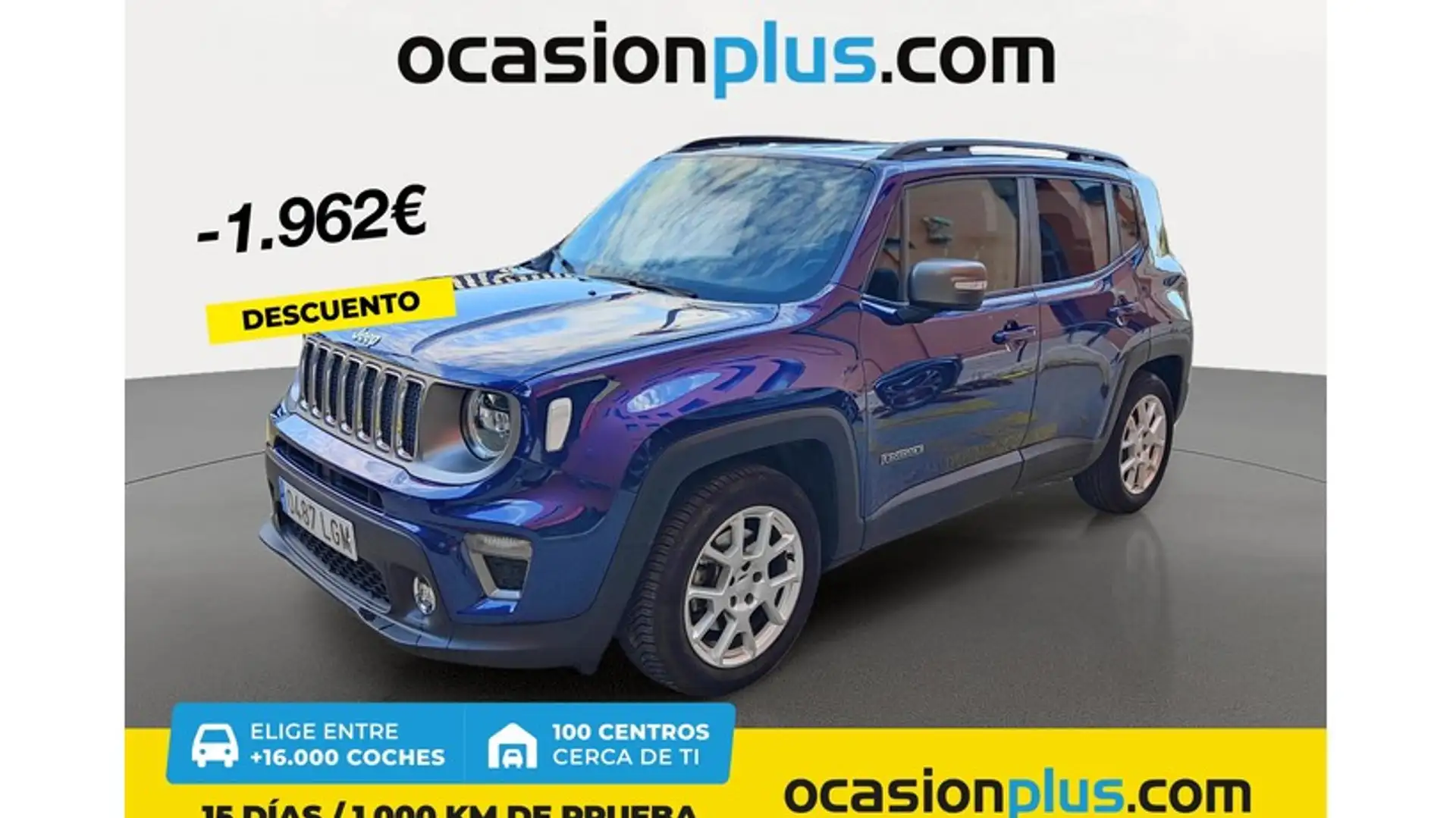 Jeep Renegade 1.3 Limited 4x2 DDCT Azul - 1