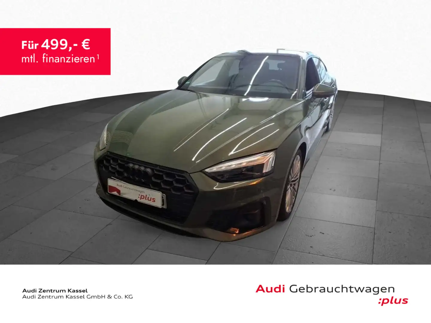 Audi A5 A5 SB 50 TDI quattro S line Laser Pano HuD PDC+ Grün - 1