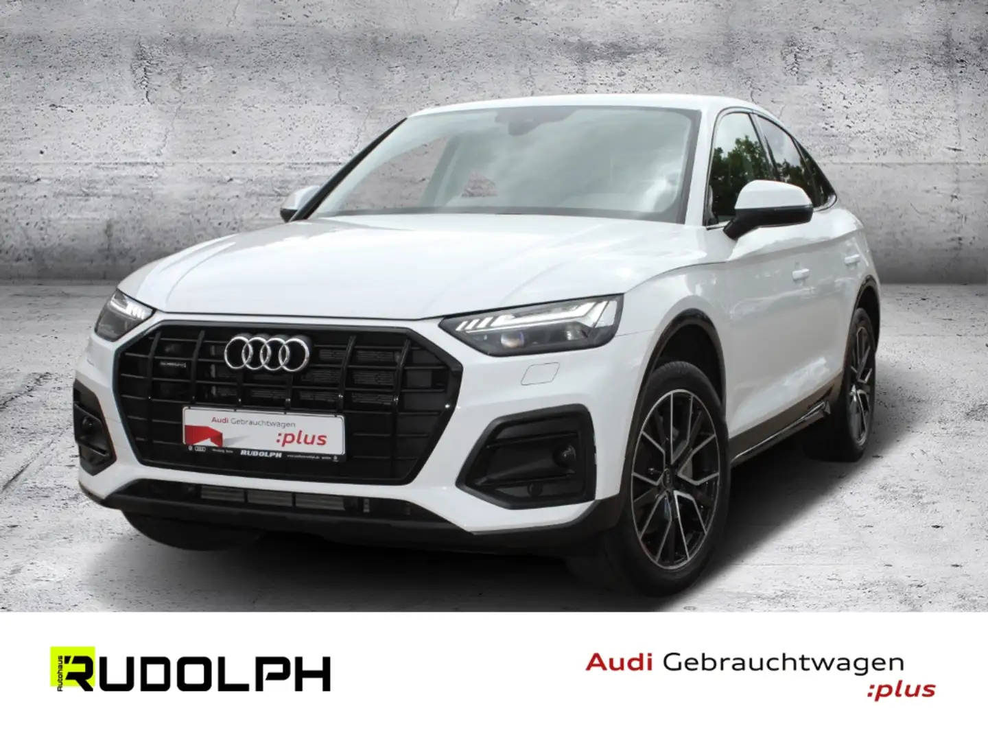 Audi Q5 Sportback 50 TFSI e qu. advanced MATRIX AHK NAVI Weiß - 1