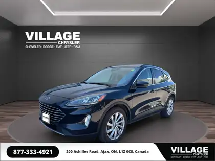 Blue 2021 Ford Escape Hybrid SUV / Crossover All-Wheel Drive Automatic