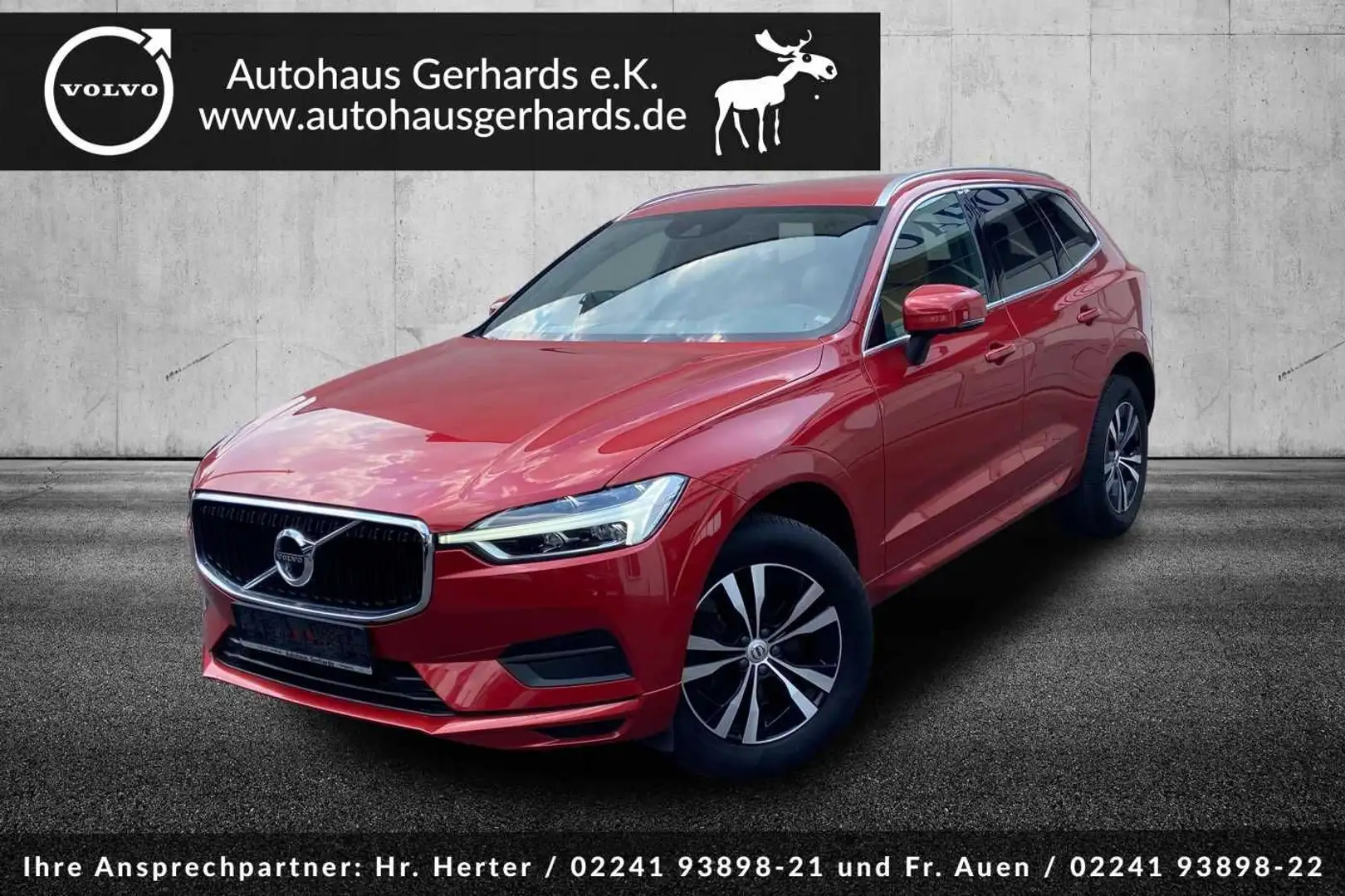 Volvo XC60 T5, Momentum Pro, Standheizung, BLIS, ACC, Rouge - 1