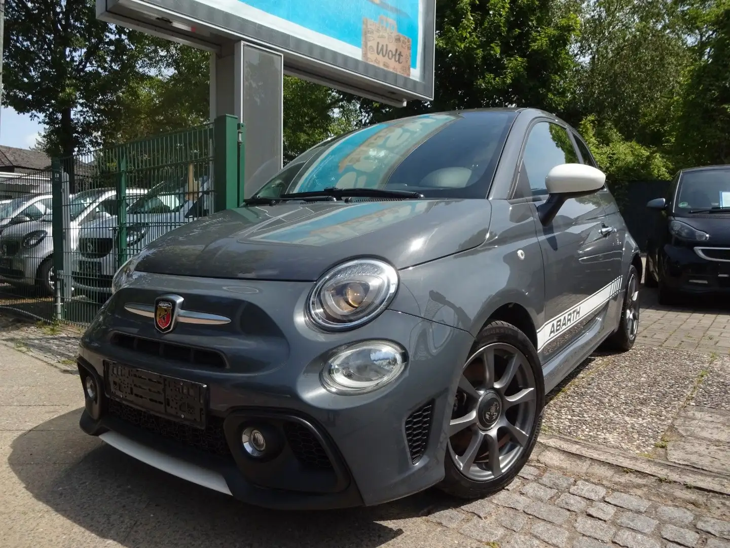 Abarth 500 595 1.4 T-Jet 16V App-Navi DAB UConnect Estetico Szary - 1
